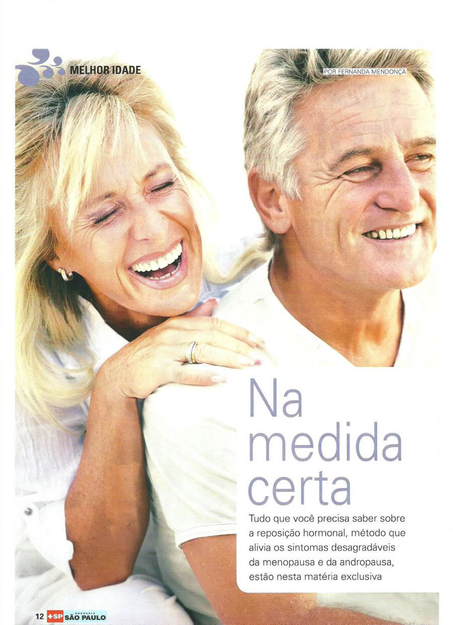 Na medida certa! Reposição hormonal